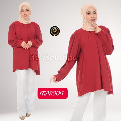 Ita blouse kain cey IRONLESS